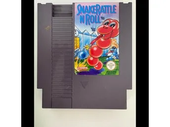 Snake Rattle N Roll NES Nintendo