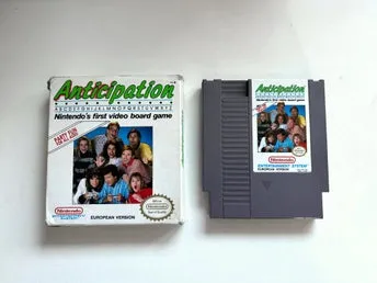 Anticipation NES Nintendo European Version