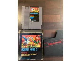 Donkey Kong 3 NES Nintendo Entertainment System
