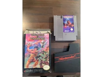 Wizards & Warriors II NES