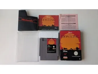 The Lion King NES SCN CIB