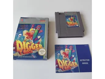 Digger T. Rock: The Legend of the Lost City (NES)