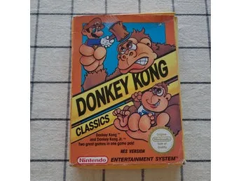Donkey Kong Classics NES -fodral