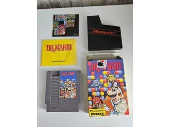 Dr. Mario CIB - NES - SCN - Fint skick