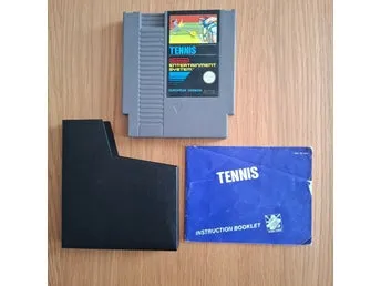 Nintendo 8-bit Tennis NES Nintendo Entertainment System (European Version)