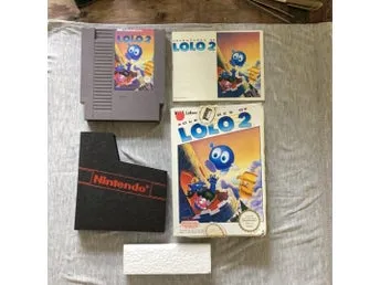 Adventures of Lolo 2 NES CIB