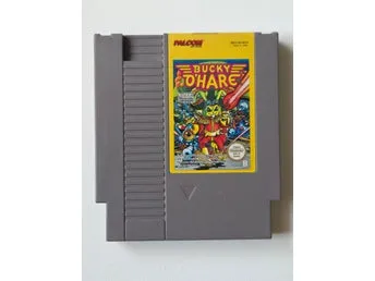 Bucky O'Hare NES Nintendo kassett 8-bit SCN