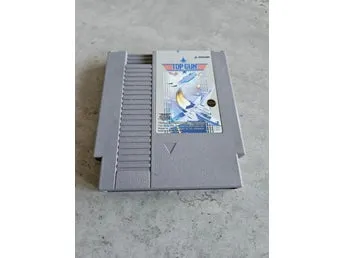 Top Gun NES Nintendo kassett