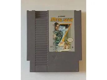 Metal Gear NES Nintendo kassett Nintendo 8-bit SCN