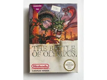 The Battle of Olympus - Nintendo NES - SCN, CIB