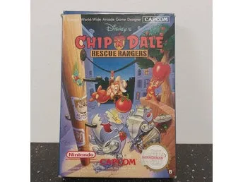 Disney's Chip 'n Dale Rescue Rangers NES CIB