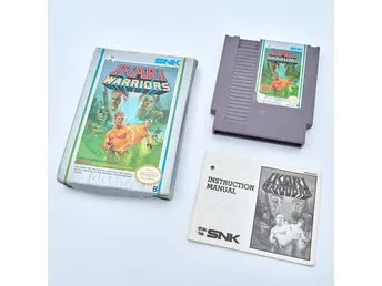 Ikari Warriors – Nintendo NES 8-bit – Kartong och SCN-manual – Testat