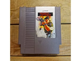 Rush'n Attack NES Nintendo kassett