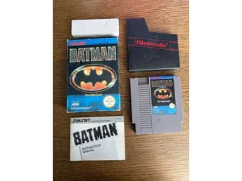 Batman The Video Game NES SCN