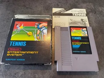 Tennis - NES (Nintendo Entertainment System) 5-skruvars