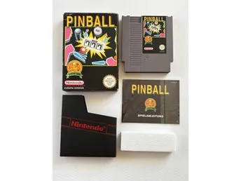 Pinball - Nintendo NES - Europeisk version DAS - CIB