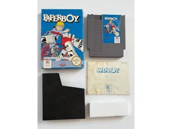 Paperboy - Nintendo NES - Europeisk version SCN - CIB