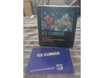 Ice Climber NES, endast box