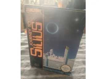 Journey to Silius NES, endast box