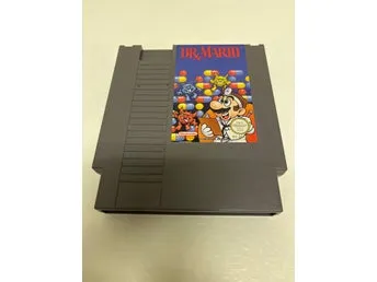 Dr Mario SCN Nintendo NES 8-bit Se gärna mina andra auktioner