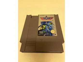 TOP GUN SECOND MISSION (FAH-1) Nintendo NES 8-bit Se gärna mina andra auktioner