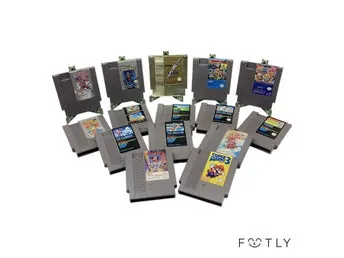 15 st Nintendo NES Spel 8-bit SCN Retro TV-Spel Svensksålda Vintage Original
