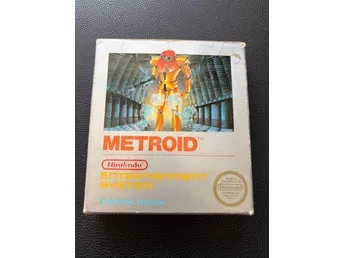 Metroid NES (Nintendo Entertainment System) PAL Version