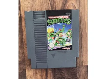 Teenage Mutant Hero Turtles NES Nintendo 8-bit EEC Palcom - Retro