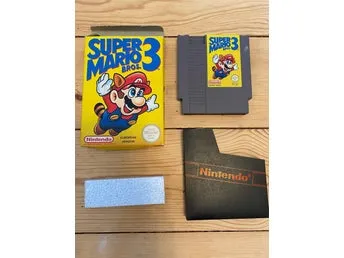 NES - Super Mario Bros 3 (Boxed / SCN-kassett / Bergsala-import)