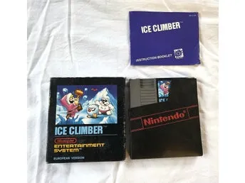 Ice Climber – NES SCN – Komplett i kartong med manual