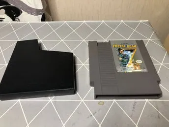 Metal Gear NES Konami NEST-ME-EEC B med fodral