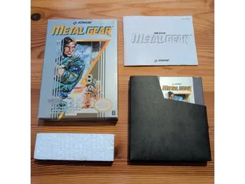 Metal Gear - NES (EEC/SCN) - Komplett