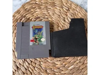 Castlevania NES Nintendo 1985 Spel Kassett