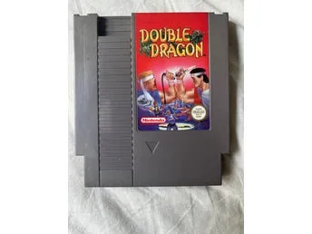 Double Dragon NES Nintendo kassett