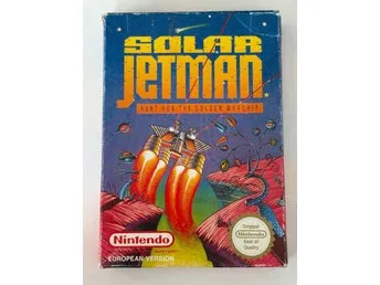 Solar Jetman - Hunt for the Golden Warship - Nintendo (NES) - Europeisk version