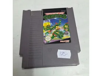TMNT Turtles Nintendo NES spel
