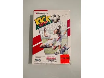 KICK OFF – Nintendo NES, komplett i box (CIB), Anco 1991