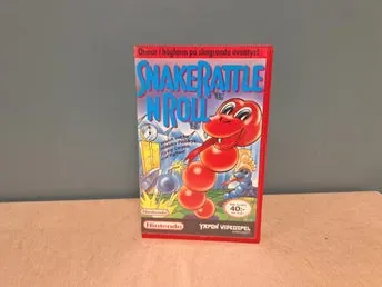 Snake rattle n roll - Yapon Hyrspel (NES)
