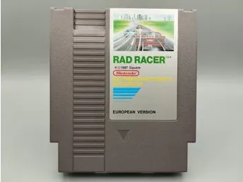 NINTENDO NES GAME: RAD RACER (RC) - EEC (FRG) - PAL-B