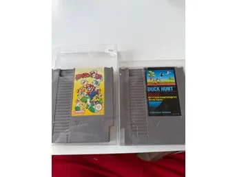 Super Mario Bros. 3 och Duck Hunt NES-spel