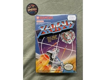 Xevious CIB SCN Nintendo Entertainment System (NES)