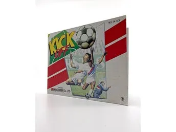 Kick Off – manual till Nes 8-bitars märkt med SCN, Svensksåld Bergsala