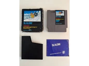 Slalom - NES 8-bit (European Version) - CIB