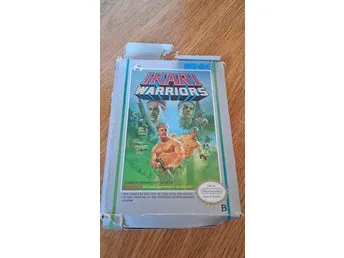 Ikari Warriors - NES - bara box, inget spel
