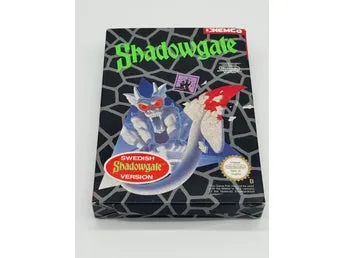 Shadowgate - Nintendo NES - Svensk utgåva