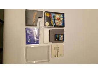 Super Mario Bros NES CIB SCN Fint Samlarexemplar