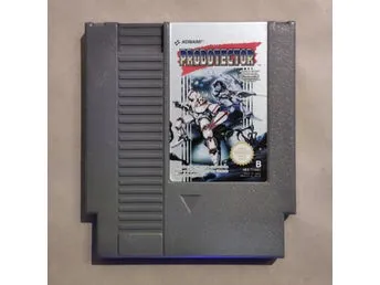 Nintendo. NES. Probotector. 8-bitars. Videospel.