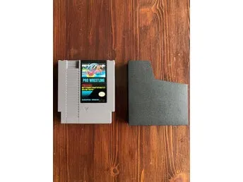 Pro Wrestling till Nintendo 8-bit NES! SCN! Svarta serien!